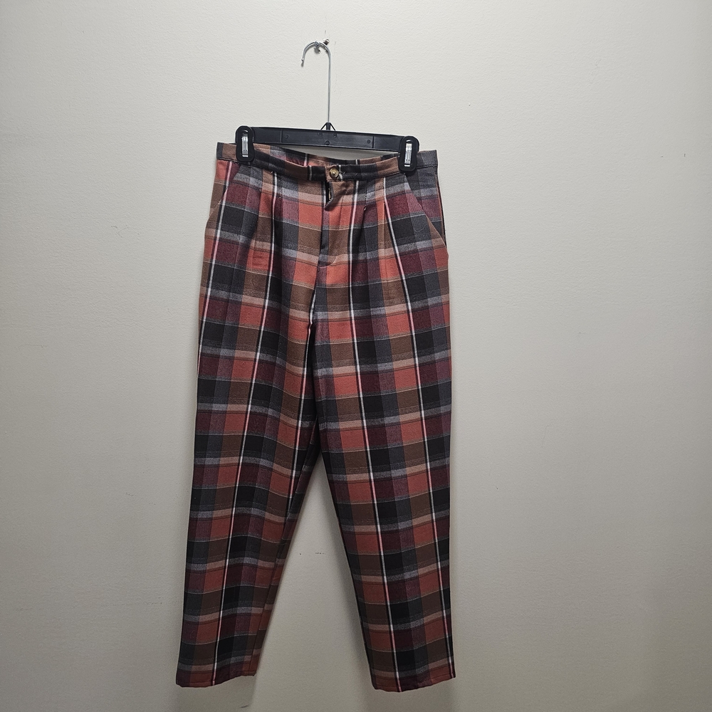 Stylish Plaid Women's Pants